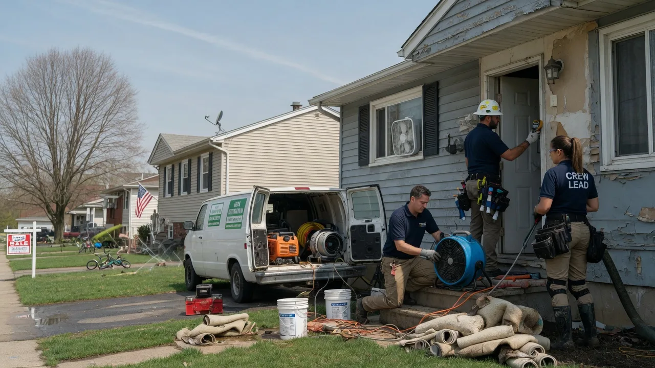 Flood Cleanup in Saint Henry, OH near me