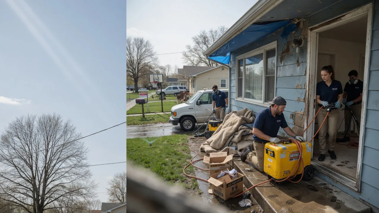 Basement Flood Cleanup in Saint Henry, OH near me